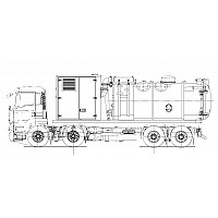 Model S40 D / TANK CONTAINER AND PLATFORM